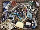 Vintage to Now unsearched, untested jewelry lot, Medium flat rate box full #8