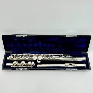 YAMAHA YFL-31 Sterling Silver Flute Head Tube Flute with hardcase from Japan