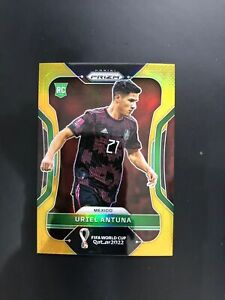 New Listing2022 Panini Prizm World Cup Uriel Antuna RC Rookie Gold 4/10 Mexico