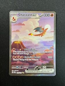 Charizard ex 199/165 Scarlet & Violet 151 Special Illustration Rare Pokémon E89