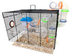 2-Floors Acrylic Clear Syrian Hamsters Rodent Gerbil Mouse Mice Habitat Cage