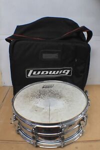 Ludwig Snare Drum 90s Rocker Series 14” X 5” serial# 804446 W/LUDWIG Soft Bag