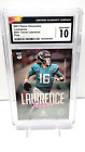 Trevor Lawrence Perfect 10 🔥! Graded Rookie Card -  Rare Pink Luminance
