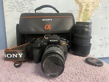 Sony DSLR A-300  Digital Camera With Add'l 55mm Lens Plus 16GB Memory & Reader