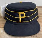 Vintage Pittsburgh Pirates Cooperstown Collection MLB Pillbox Cap Hat 7 1/8 Tags