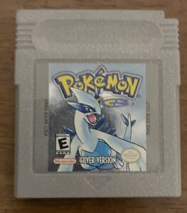 Authentic Nintendo GameBoy Pokemon Silver Version Game Cartridge Tested /Works