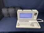 Vintage 1985 - Sharp PC-7000A Personal Computer W Case - Tested & Working - RARE