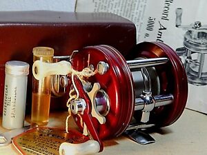 53's Record AMBASSADEUR 5000(1st model after S.G.) baitcasting reel-used/xclnt++