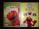 Lot  Elmos World Elmo Has Two Hands, Ears  Feet & Elmos Potty Time DVDs