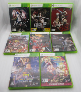 XBOX 360 Onechambara Lollipop Chainsaw Shadow of The Damned ALICE .. 8Game Japan