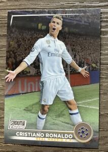 2022-23 Topps Stadium Club Chrome UEFA Soccer Cristiano Ronaldo #7 Real Madrid