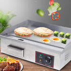 Portable Tabletop Flat Top Grill Electric Griddle Outdoor BBQ Camping 1.6KW