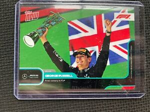 George Russell - 2022 Topps Now Formula 1 F1 - First Win Brazil GP #76