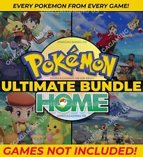 Pokemon HOME Ultimate Bundle | Sword & Shield, Let's Go, BDSP, & Legends Arceus