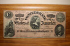 1864 Confederate $100 Note Lot V4