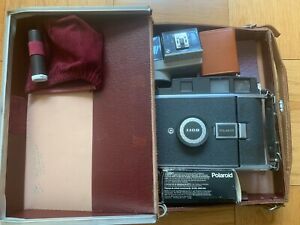 New ListingVintage Polaroid 110B Land Camera w/ Case, 3 Lens, NOS bulbs, Manual and more