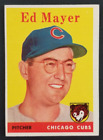 Ed Mayer 1958 Topps Baseball Card #461 (EX Minor Corner Bump)