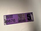 ONE 11/2/13 Penn State Vs Illinois Parking Pass Ticket Purple Car Game #5 HTF