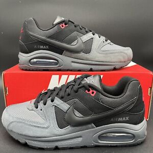 Nike Air Max Command 629993-024 Mens Black Dark Gray Low Top Sneaker Shoes NEW