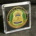 VIRGINIA STATE POLICE TROOPER Shield POLICE St. Michael Challenge Coin W Case
