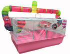 LARGE 2-Level Habitat Hamster Rodent Gerbil Mouse Mice Cage W/Crossover Tubes