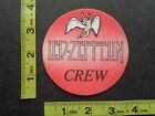 LED ZEPPELIN,Original Vintage cloth Backstage pass,1977 North American Tour