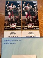 2022 Indy 500 Tickets,  two great seats in the shade