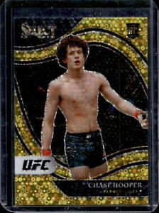 New Listing2021 Select UFC Chase Hooper Octagonside Gold Disco Prizm Rookie RC #2/10