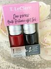 T LECLERC Duo Nail Polish Nail Effect Gel Colours +Top Coat 008 C Is Chic