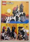 LEGO SYSTEM 6075 CASTLE WOLFPACK TOWER INSTRUCTION MANUAL ONLY BOOKLET