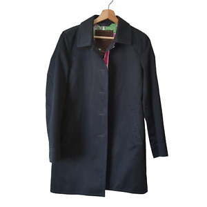 Coach 1941 Womens Jacket Black Trench Coat Small Minimalist Chic Classy Designer