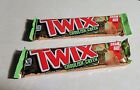 (2)TWIX Ghoulish Green Caramel Cookie Share Size Milk Chocolate Candy 3.02oz