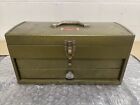 Vintage PARK Model 86666 Metal Tool Box! 20”***Made In USA!***