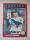 2024 Topps Heritage Red Border SP Shohei Ohtani Los Angeles Dodgers