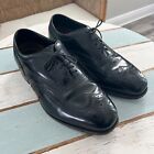 Florsheim Mens 10 3E Lexington Black Leather Wingtip Oxford Dress Shoes 17066-01
