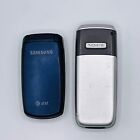 Lot of 2 Old Cell Phones UNTESTED Flip Parts Restoration Nokia Samsung AT&T READ