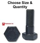 Grade A325 Structural Hex Bolts Plain Black Finish Type 1 Heavy ALL SIZES & QTYS