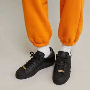 Adidas Superstar Men’s Size 10 Casual Retro Shoe Triple Black Sneaker Trainer