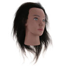Cosmetology Afro Mannequin Head with Hair for Braiding Cornrow Practice Head
