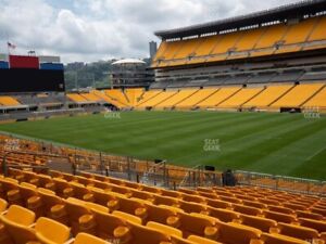 2 PITTSBURGH STEELERS 2024 FULL/COMPLETE SEASON TICKETS - Sec. 115 Lower Level