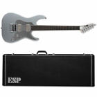 ESP LTD Ken Susi KS M-6 Evertune ET Metallic Silver Electric Guitar + Hard Case
