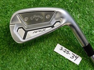 Callaway Apex TCB 21 Forged 7 Iron Project X LS 120g 6.0 Stiff Steel Excellent
