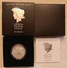 New Listing2021 PEACE  PHILADELPHIA SILVER DOLLAR WITH OGP BOX/COA IN MINT CONDITION.