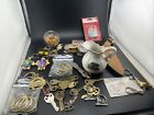 Small Junk Lot Keys, Coins, Keychains