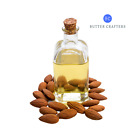 Sweet Almond Oil - 100% Pure Cold Pressed Organic Virgin For Hair Skin Massage