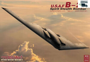 Collect Model UA72201 1/72 Scale USAF B-2A Spirit Stealth Bomber Model Kit
