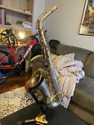 buescher Silver Plated true tone alto saxophone