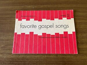Robert Hughes Favorite Gospel Songs #2 Organ Sheet Music Religious Devotional