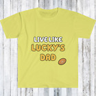Live Like Lucky's Dad Bluey Shirt Heeler Bandit Bingo Chilli Pat