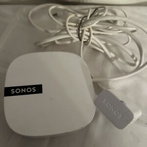 New ListingSONOS BOOST Wireless Speaker Transmitter Extender White W/ Power Cord & Ethernet